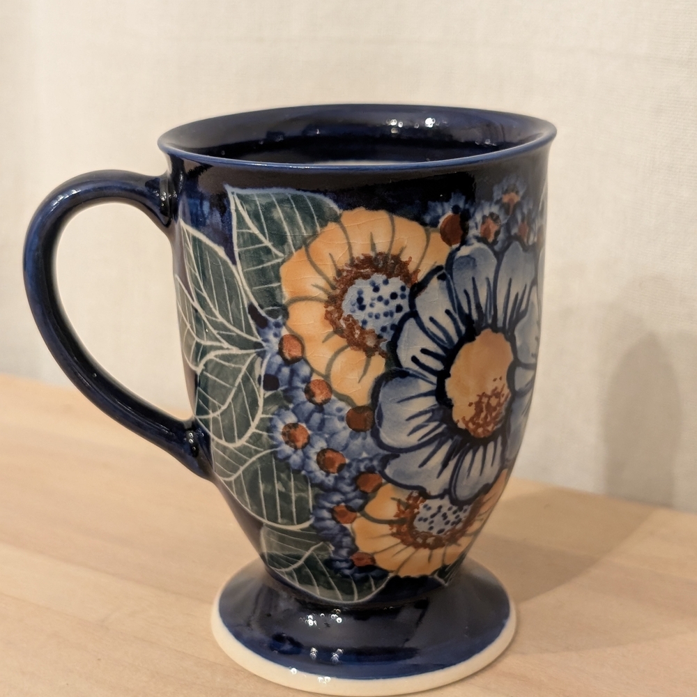 Unikat Polish Pottery Mug with Handle - Picture 2 of 4